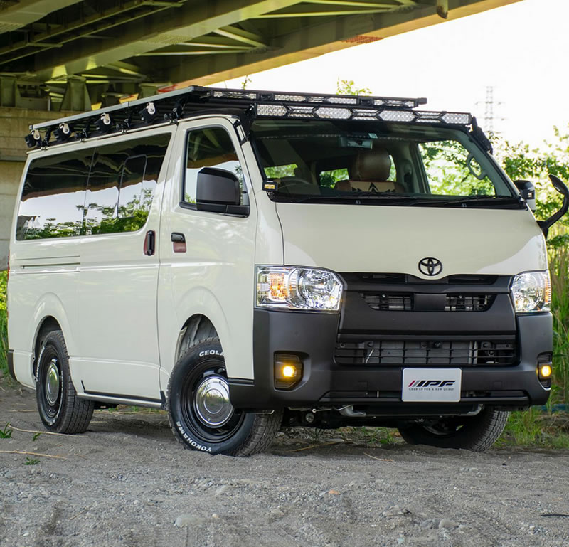 ハイエース用 IPF ドアハンドルプロテクター