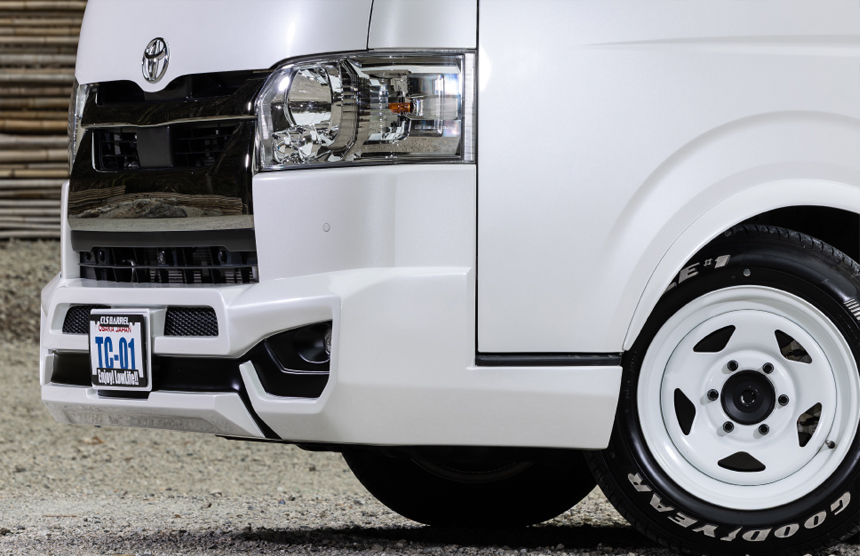 ハイエース 4型～現行モデル 標準ボディー用 CLS フロントバンパープロテクター