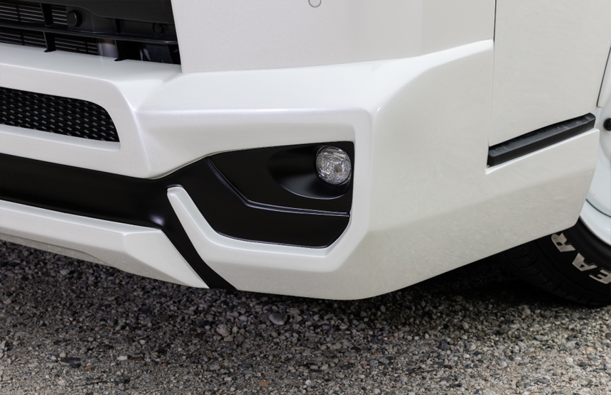 ハイエース 4型～現行モデル 標準ボディー用 CLS フロントバンパープロテクター