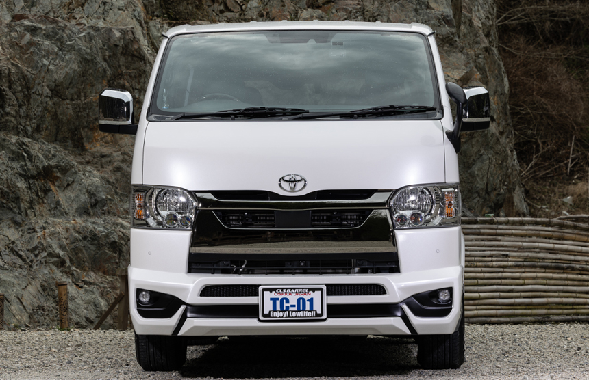 ハイエース 4型～現行モデル 標準ボディー用 CLS フロントバンパープロテクター