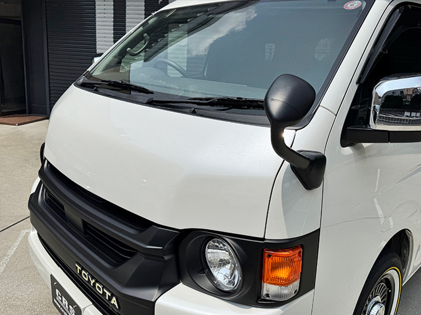 ハイエース ワイドボディー用 ESSEX フラットボンネット