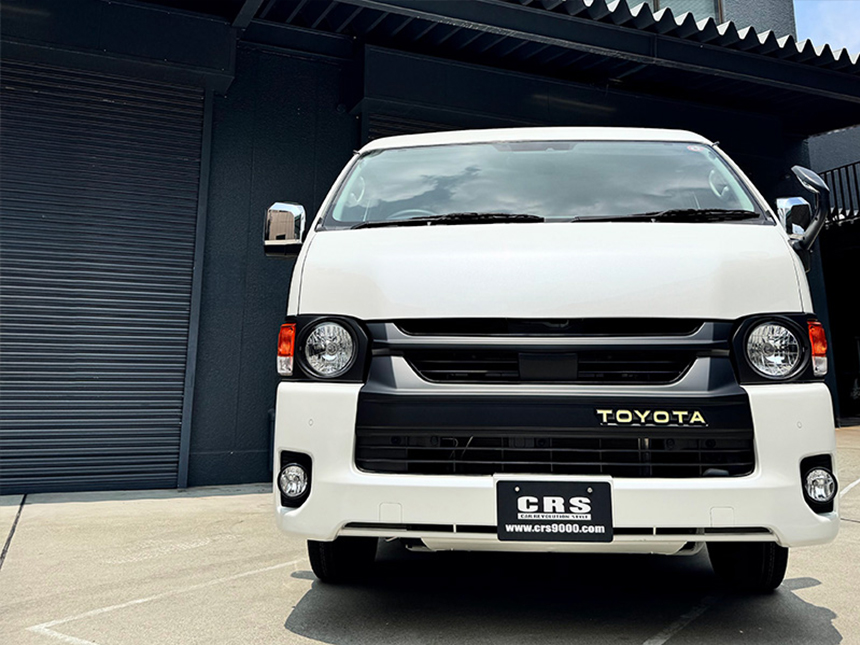 ハイエース ワイドボディー用 ESSEX フラットボンネット