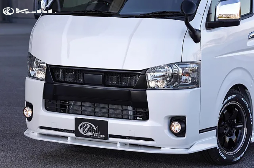 ハイエース 4型～現行モデル 標準ボディー用 フロントグリル KUHL RACING 