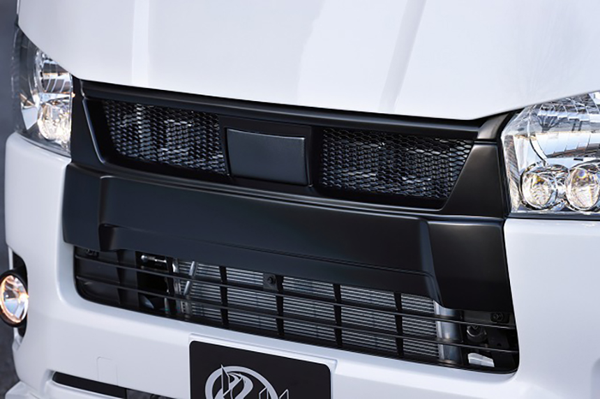 ハイエース 4型~現行モデル 標準ボディー用 フロントグリル KUHL RACING