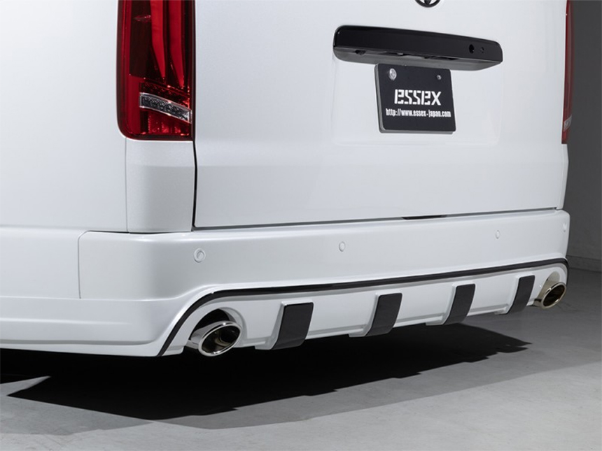 ハイエース ワイドボディー用 LEGARE リアバンパースポイラー