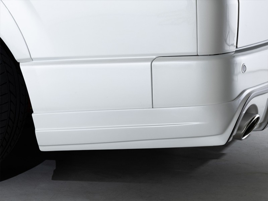 ハイエース ワイドボディー用 LEGARE リアバンパースポイラー