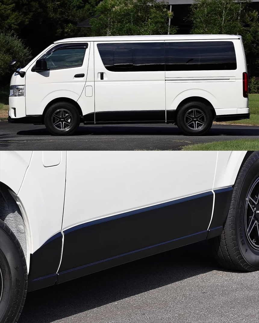 ハイエース 4型～現行モデル 標準ボディー用 TOM’s スタイリングパーツセット