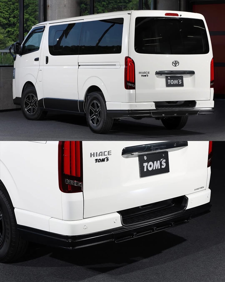 ハイエース 4型～現行モデル 標準ボディー用 TOM’s スタイリングパーツセット