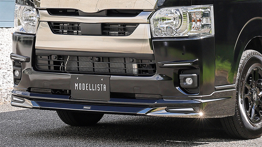 フロントスポイラー詳細追加