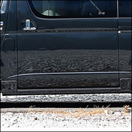 ハイエース 4型～現行モデル 標準ボディー用 モデリスタ サイドスカート Ver1