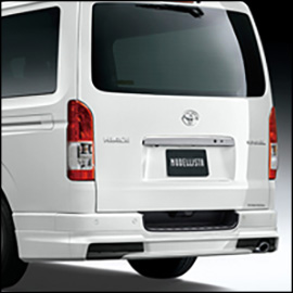 ハイエース 4型～現行モデル 標準ボディー用 モデリスタ リアスカート Ver1