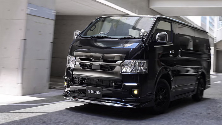 ハイエース モデリスタ エアロ Ver2 全体イメージ