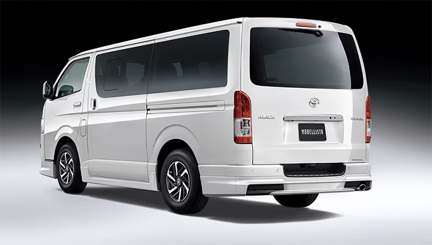 ハイエース モデリスタ 外観 走行シーン2