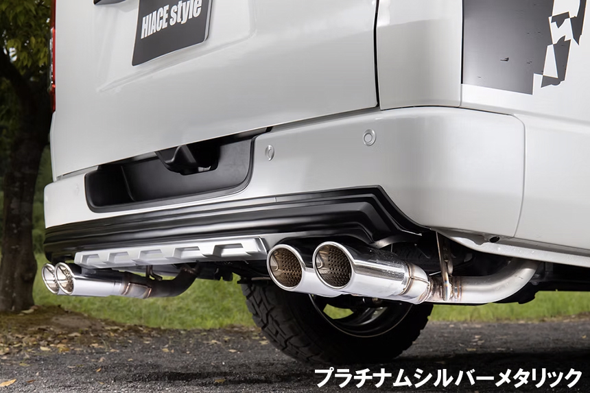 ハイエース 4型～現行モデル RUGGED X リアバンパーガード