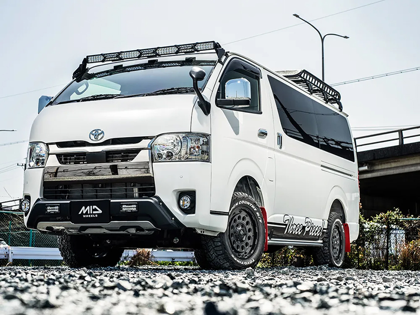 ハイエース レクセル デスロック 16インチホイール＆タイヤセット