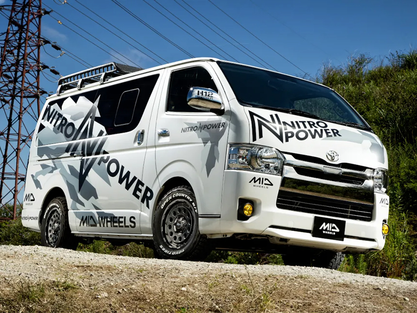 ハイエース レクセル デスロック 16インチホイール＆タイヤセット