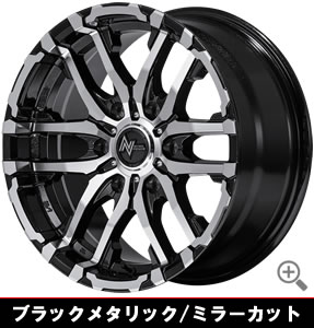 ハイエース用 ナイトロパワー M26 CROSS FANG 16インチホイール＆タイヤセット