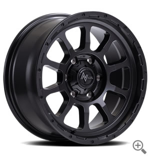 ハイエース用 ナイトロパワー M10 PERSHING BLACK EDITION 16インチホイール＆タイヤセット