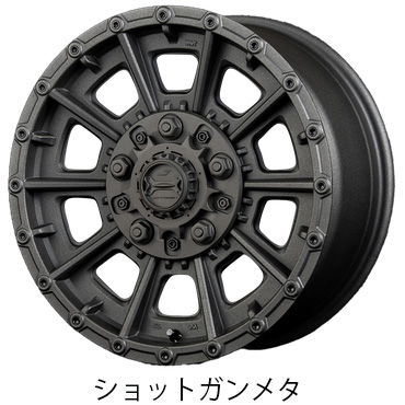 ハイエース BARREL ZONE M017 16インチホイール＆タイヤセット