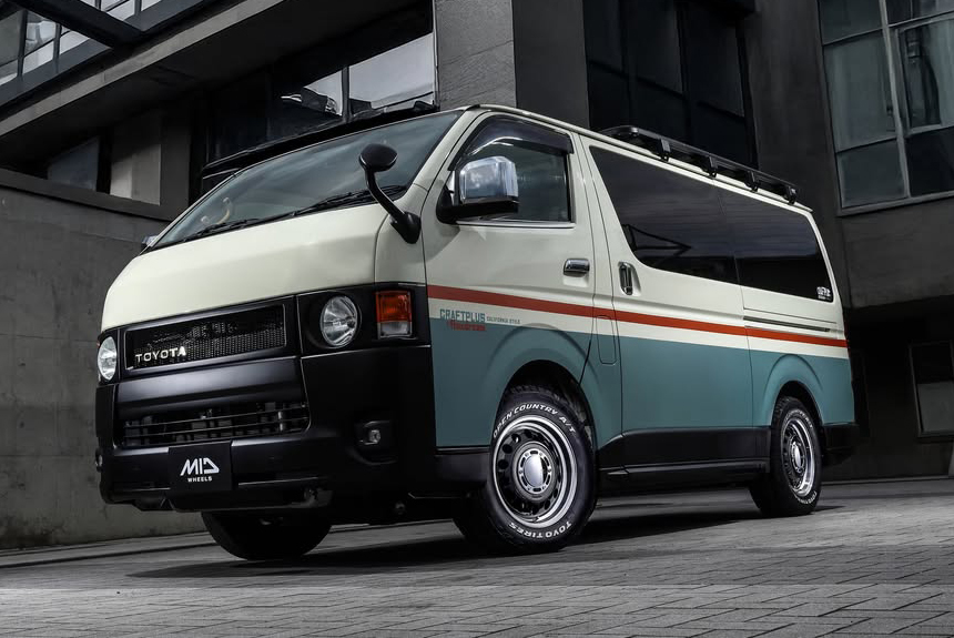 ハイエース ガルシア シスコ Type2 16インチホイール&タイヤセット