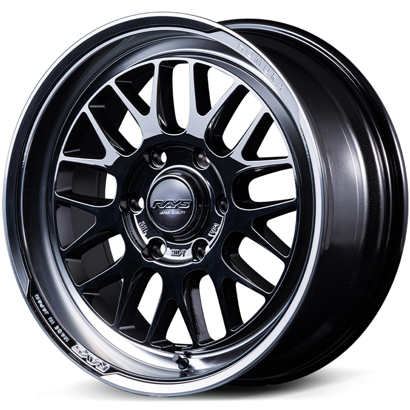 ハイエース HOMURA 2×9L-RA JET BLACK EDITION 18インチホイール&タイヤセット