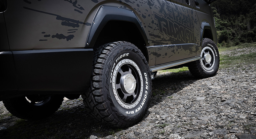 ハイエース ESSEX EU-16 16インチホイール＆タイヤセット