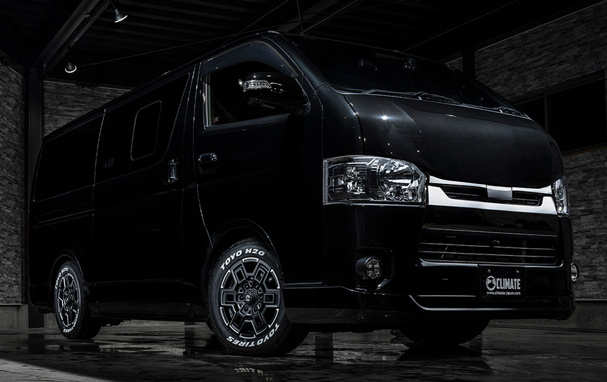 ハイエース クライメイト DEVGRU デヴグル 16インチホイール＆タイヤセット