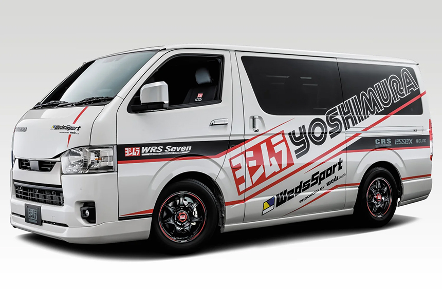 ハイエース ヨシムラ WRS Seven 16インチホイール＆タイヤセット