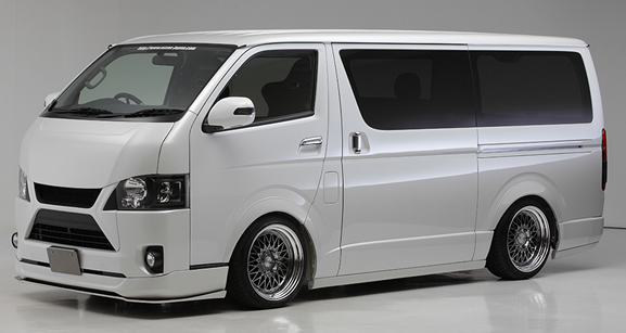 ハイエース用 ESSEX ENCM 18インチホイール(2ピース)＆タイヤセット