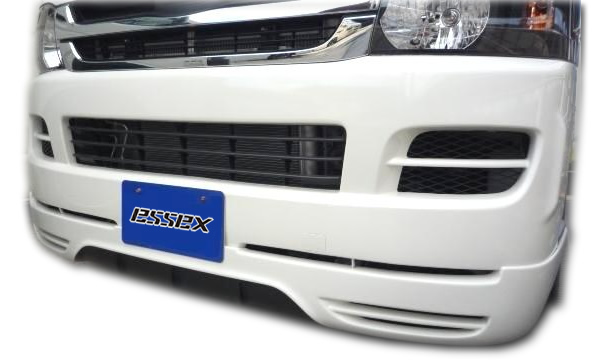 ハイエース用 ESSEX フロントリップスポイラー Ver2