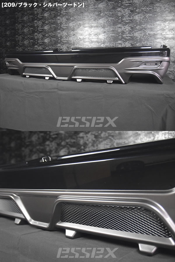 ハイエース用 ESSEX クワトロリアバンパー