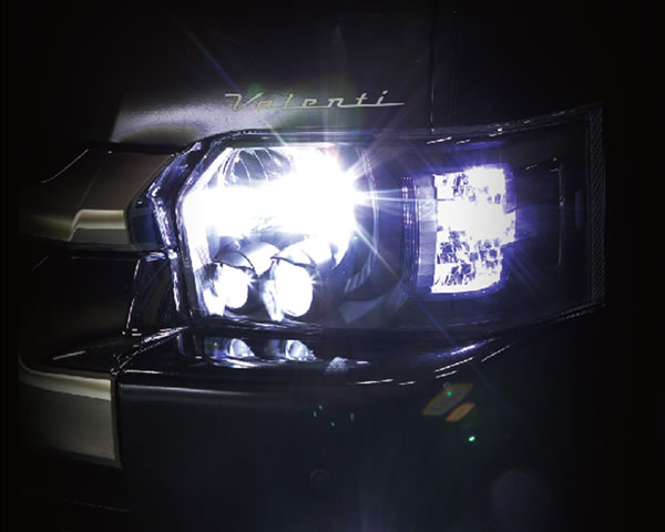 ハイエース 3型～7型 ヘッドライトハイビーム専用 ヴァレンティ LED