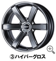 ハイエース用 ESSEX EC 17インチホイール＆タイヤセット