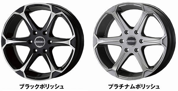 ハイエース用 ESSEX(エセックス) EJ-18 18インチホイール&タイヤセット