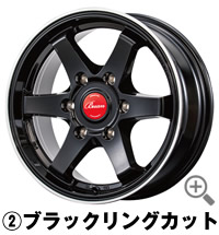 ハイエース用 KB RACING 16インチホイール＆タイヤセット