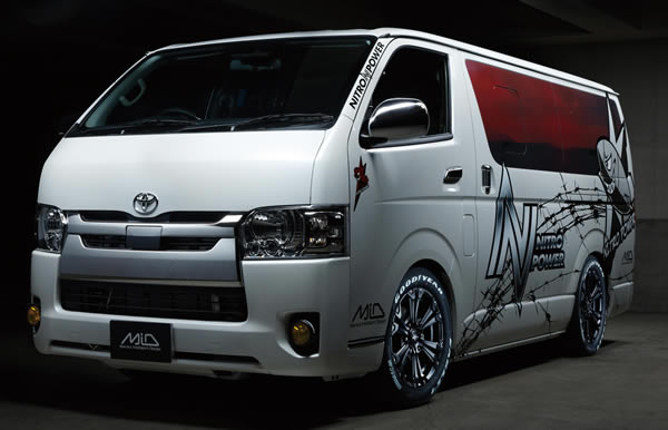 ハイエース用 ナイトロパワー ジャベリン 16インチホイール&タイヤセット