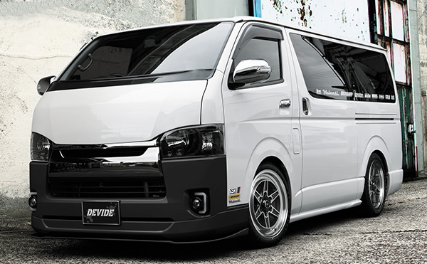 ハイエース用 SSR ディバイド MK-6 17インチホイール＆タイヤセット