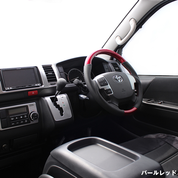 ハイエース 4型用 REAL(レアル) ステアリング ガングリップタイプ