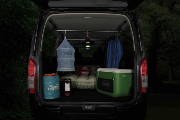 ハイエース S-GL/ワゴンGL 荷室用 サイドバー