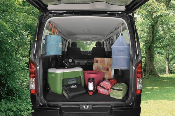 ハイエース S-GL/ワゴンGL 荷室用 サイドバー