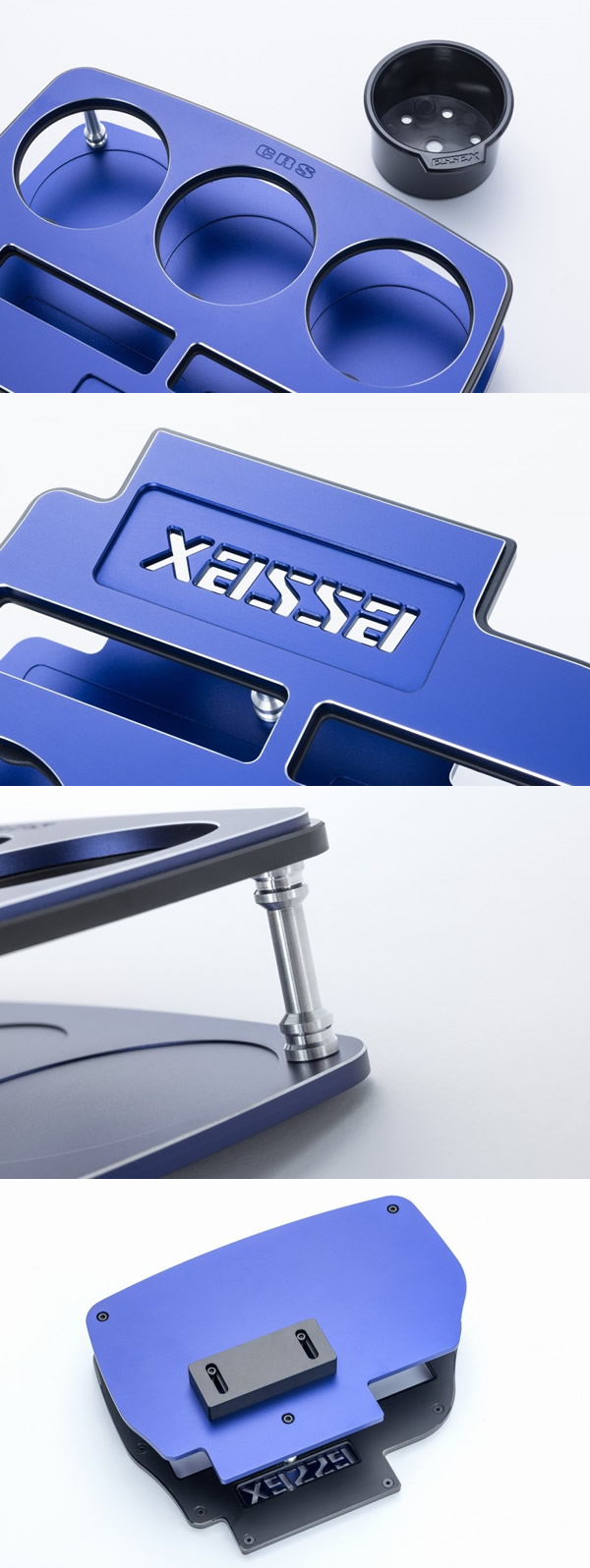 ハイエース用 ESSEX ビレット フロントカップホルダーVer2