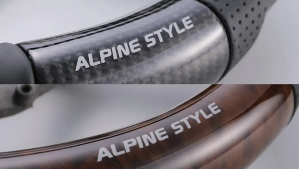 ハイエース 4型～7型用 ALPINE STYLE ステアリング