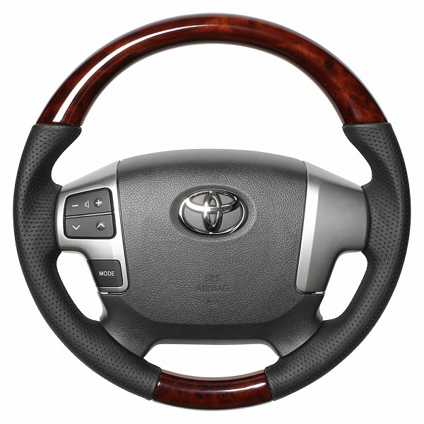 ハイエース 4型用 REAL(レアル) ステアリング ガングリップ小径タイプ