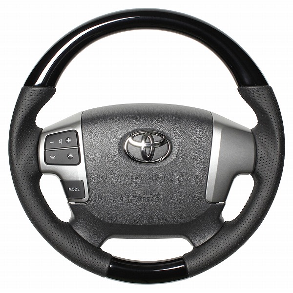 ハイエース 4型用 REAL(レアル) ステアリング ガングリップ小径タイプ