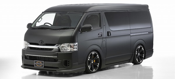 4型ハイエース ワイドボディー用 WALD フロントスポイラー