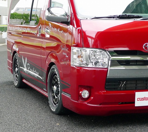 ハイエース用 デイトナRS 17インチホイール＆タイヤセット 