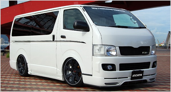 ハイエース用ESSEX フロントリップスポイラーVer2
