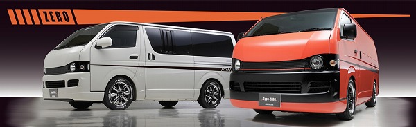 ハイエース用 BOXY STYLE ZERO型 フェイスチェンジキット