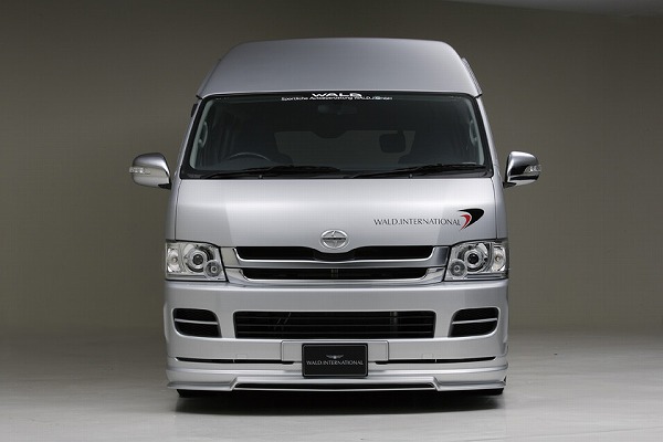 1・2型ハイエース ワイドボディー用 WALD フロントスポイラーVer2