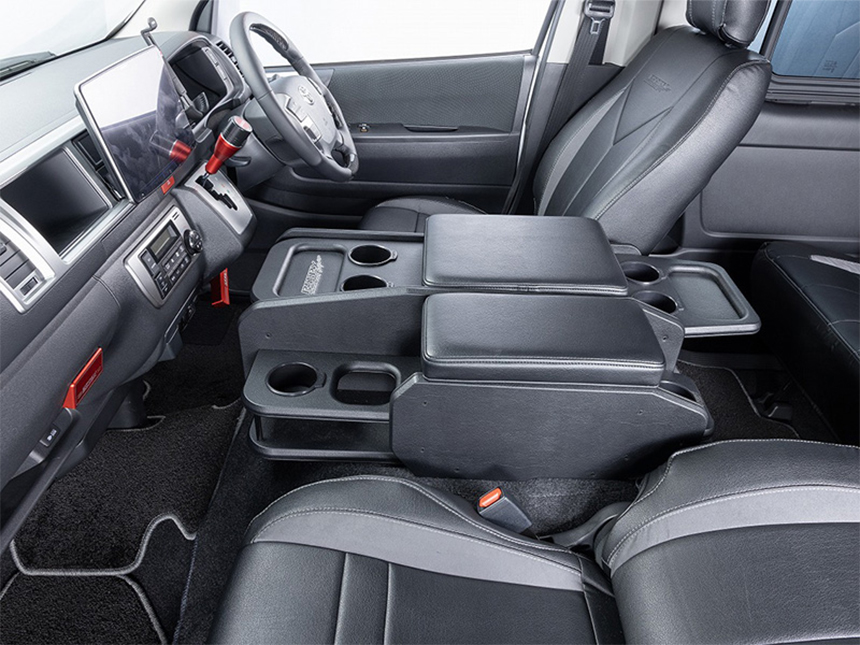 ハイエース ワイドボディー用 ESSEX ハイグレード センターコンソール